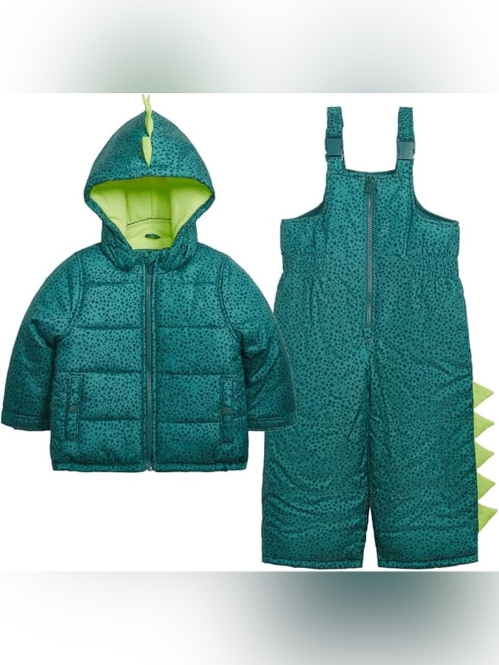 Carter's Baby Boys and Toddler Boys' Dinosaur Snowsuit